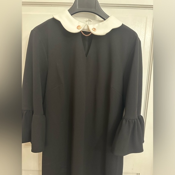 Ivanka Trump Bell Sleeve Collared Dress - Picture 3 of 12